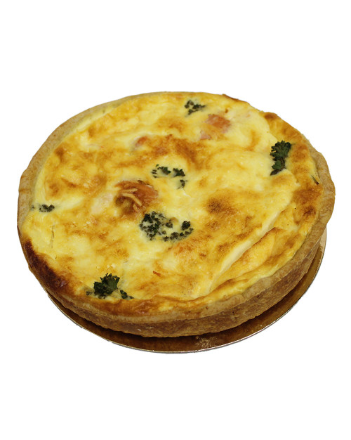 QUICHE AUX 2 SAUMONS - 4 PERS