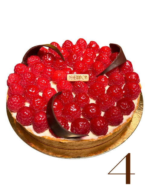 TARTE FRAMBOISES - 4 PERS