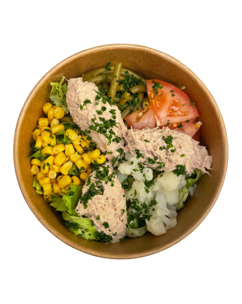 SALADE DE LA MER avec vinaigrette 