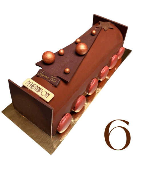 BÛCHE CHOCOLATINE - 6 PERS