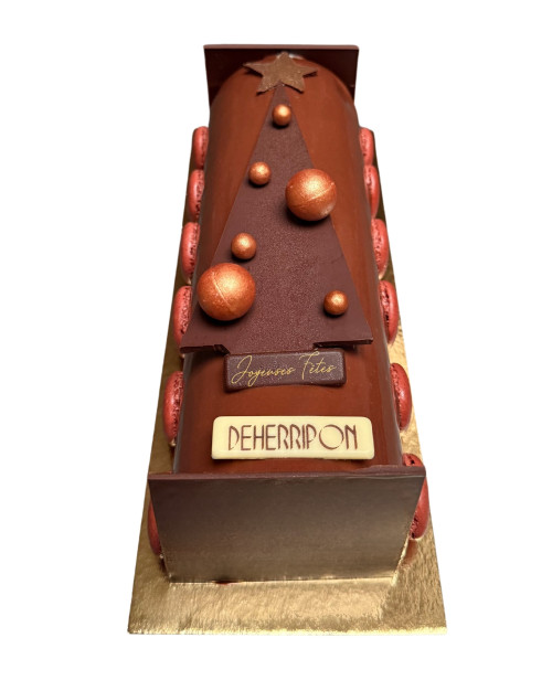 BÛCHE CHOCOLATINE - 6 PERS