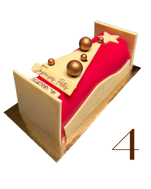 BÛCHE ALLIANCE FRUITS ROUGES - 4 PERS 