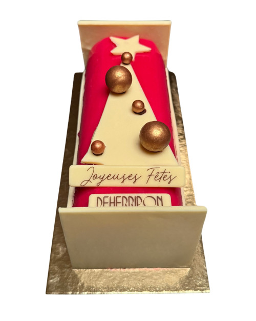 BÛCHE ALLIANCE FRUITS ROUGES - 6 PERS 