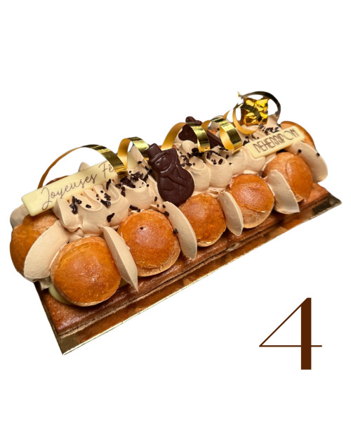 BÛCHE SAINT HONORE REVISITEE - 4 PERS