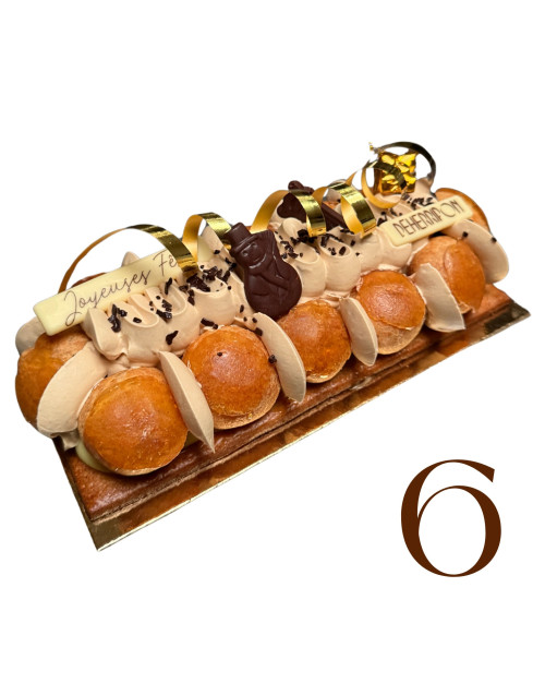 BÛCHE SAINT HONORE REVISITEE - 6 PERS