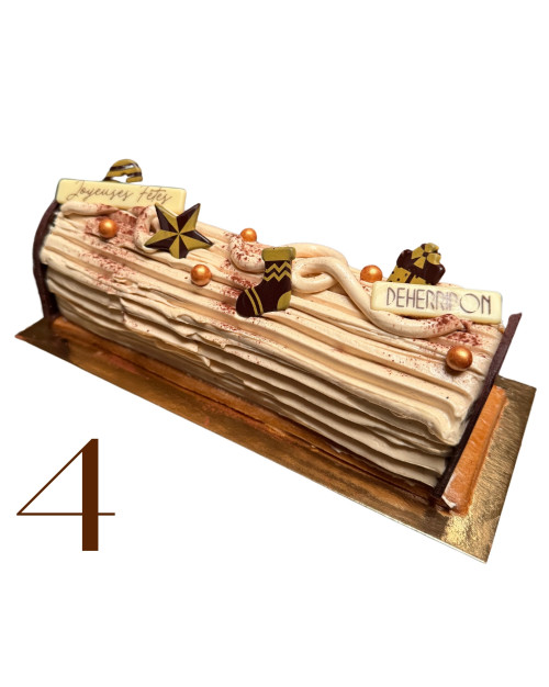 BÛCHE TRADI PRALINE - 4 PERS