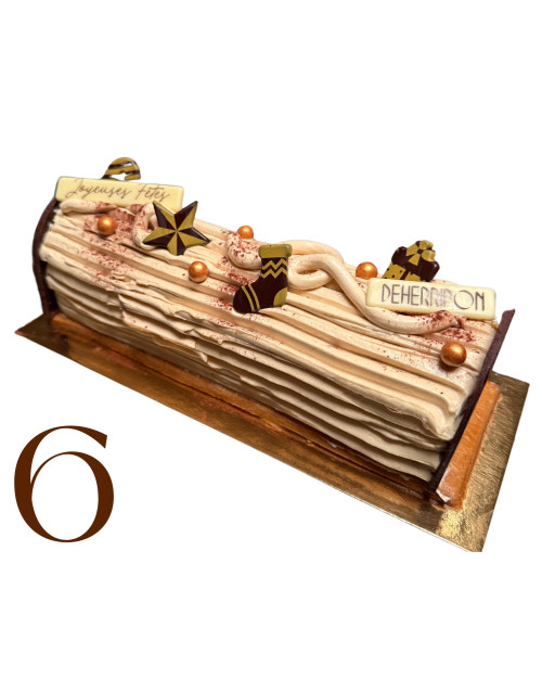 BÛCHE TRADI PRALINE - 6 PERS