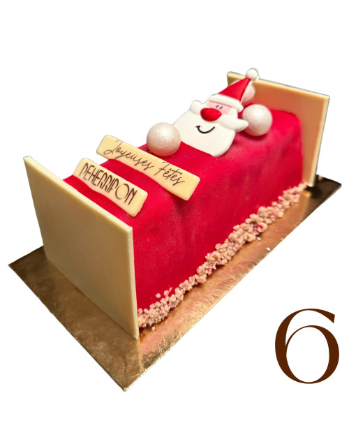 BÛCHE GLACEE PERE NOEL - 6 PERS