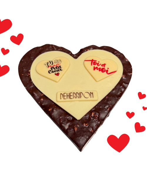 GRAND COEUR - CHOCOLAT PISTACHE NOISETTE 